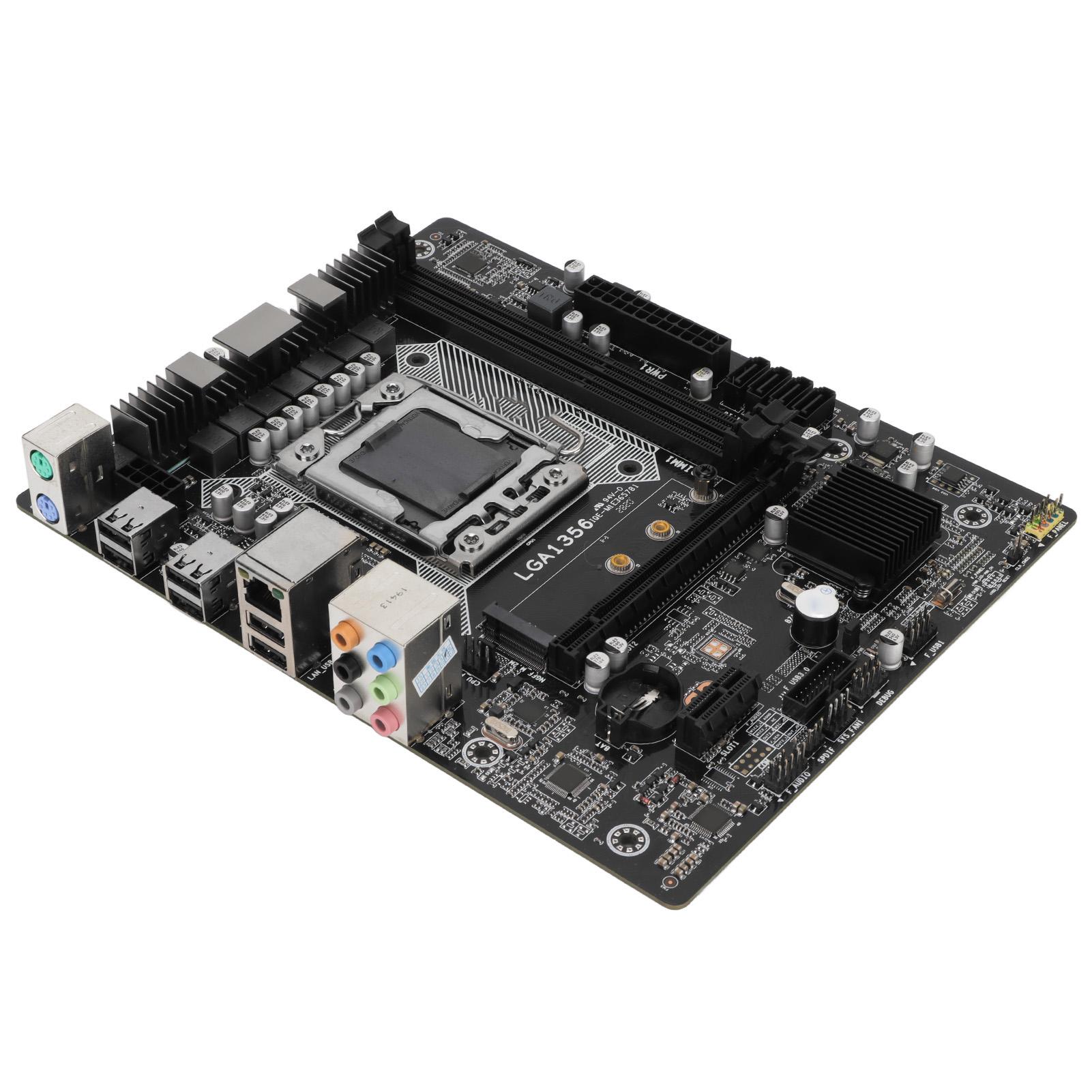 

Mining Mainboard 2 Channel DDR3 Gigabit LAN 4 SATA2.0 M.2NVME PCIE1X 6 USB2.0 PCIE16X Desktop