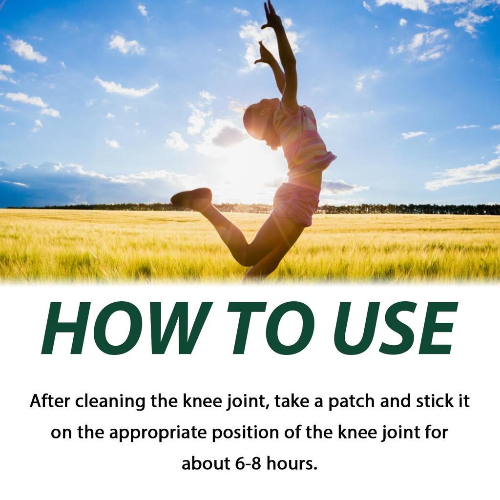 12pcs Ximonth Wormwood Knee Patch Relieve Legs Knee Joints Tendon Pain Body Discomfort Care Patch