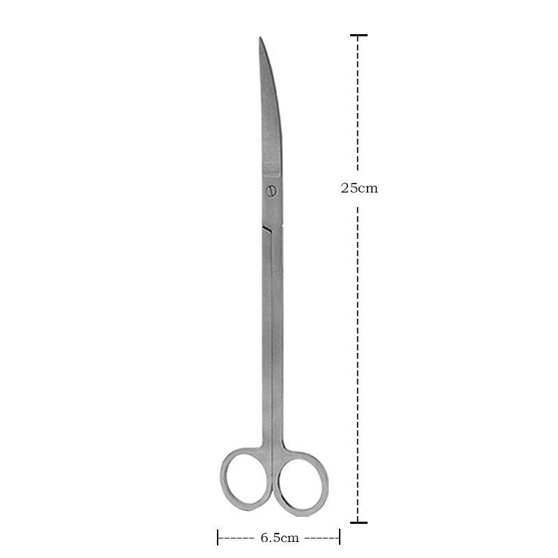 Aquarium Plant Tool Set: Stainless Steel Scissors, Tweezers, and Sand Rake for Aquatic Plant Trimming