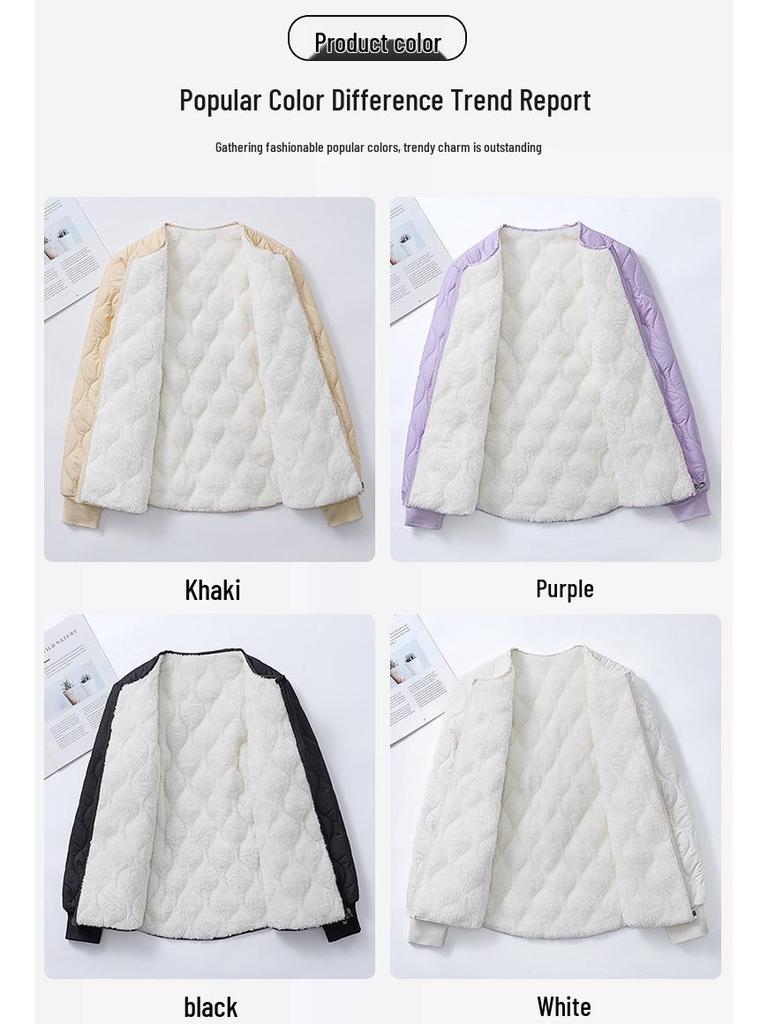 2025 Trendy Petite Cotton Jacket for Autumn/Winter - Lightweight Quilted Inner Wear