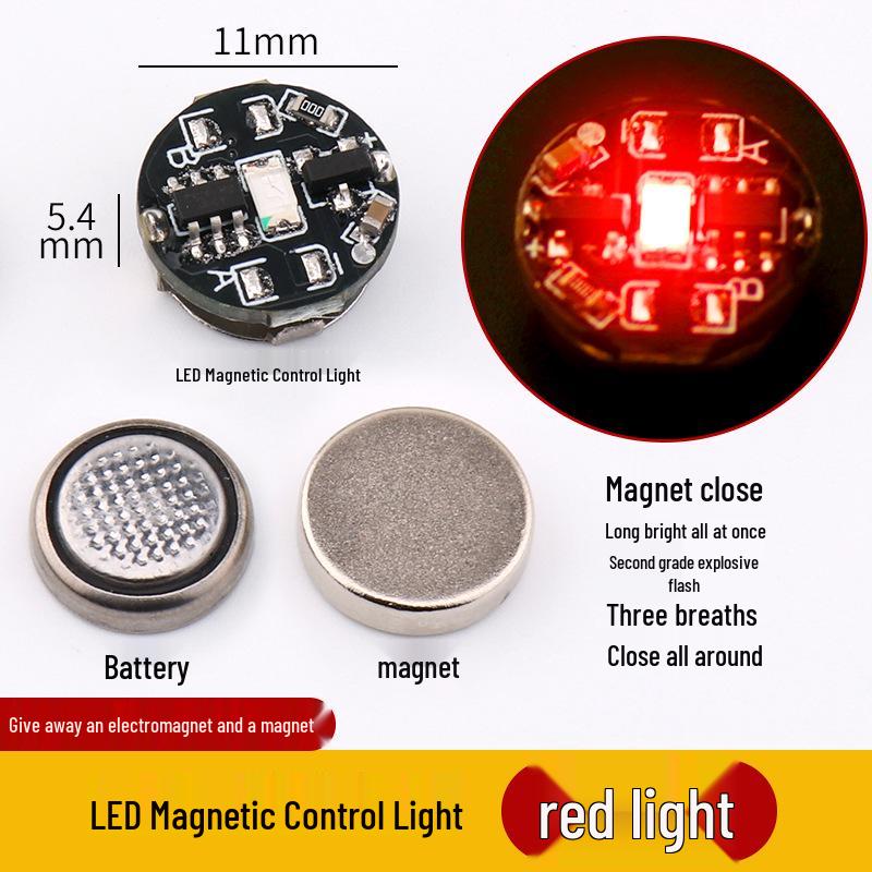 Mini LED Light for Bandai Gundam & Ultraman Models with Magnetic Control Switch LED