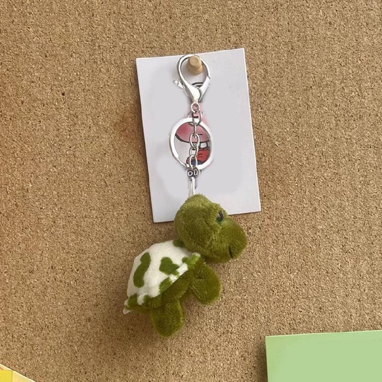 Cartoon Plüsch Schildkröte Schlüsselanhänger Niedlicher Anhänger Schlüsselring Hängendes Ornament Schlüsselhalter