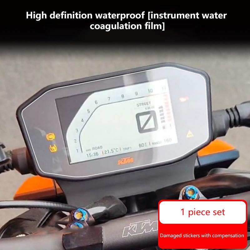 

1/2 комплекта для защиты экрана от царапин для мотоцикла KTM 690 Duke / 790 Duke / 1290 Super Duke R/890 Duke R