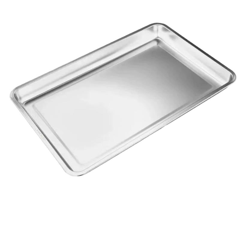304 Stainless Steel Rectangular Perforated Steamer Tray