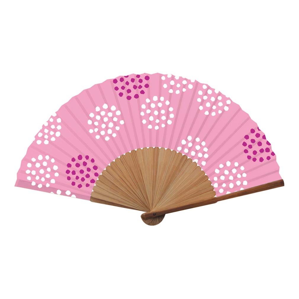 

Calendar Folding Fan Aina Series Mizutama 713 Shin-Nippon