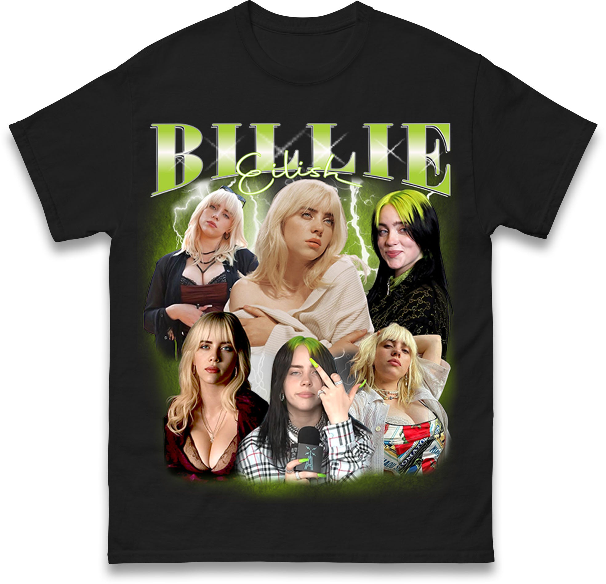 

Детская футболка Billie Eilish Бутлег 120
