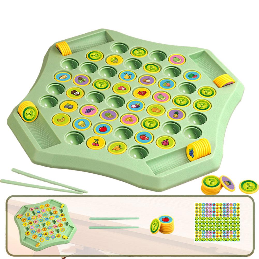 Tier Memory Schach Lustiges Gedächtnisspiel Brettspiele Eltern-Kind Interaktiv Familienparty Brettspiele Kinder Erwachsene Soziales Tischspiel