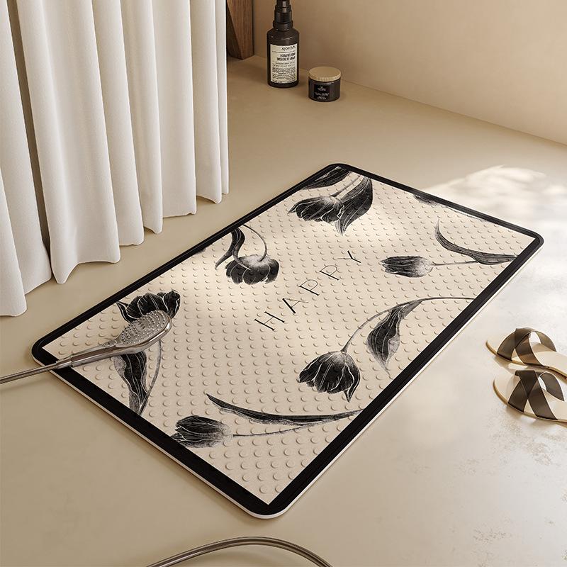 

Children and Elderly People with Anti-slip Floor Mat with Suction Cups for Pregnant Women In Bathroom Bathroom Bath Anti-fall Suction Cups for Tulips 40*70cm