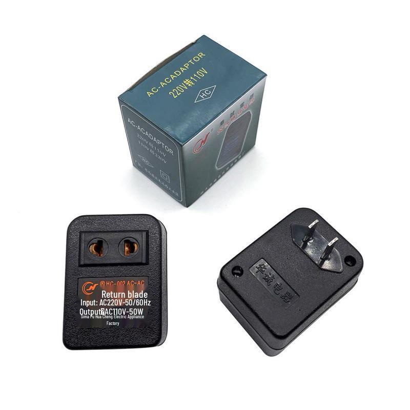

50W Voltage Converter Transformer: Convert 220V to 110V and 110V to 220V for US/Japan Appliances