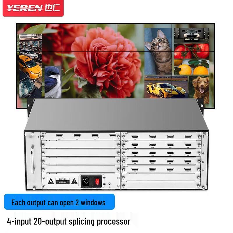 

Multi-Screen Video Wall Splicing Controller