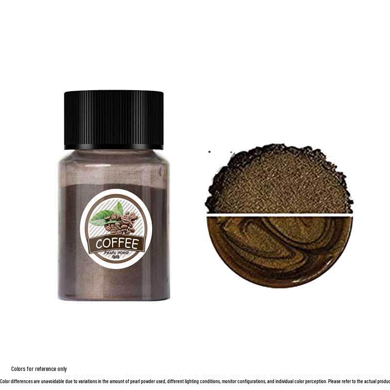 Mermaid Slime & Epoxy Mica Powder - 30 Colors Pearlescent Crystal Clay in Large Bottle