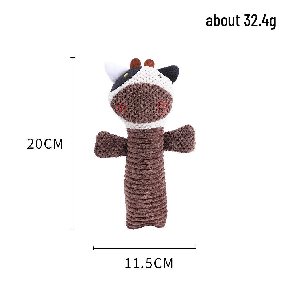 Popular Plush Pet Toy Set - Durable, Sounding Chew Toys for Dogs & Cats, Self-Entertainment & Boredom Relief