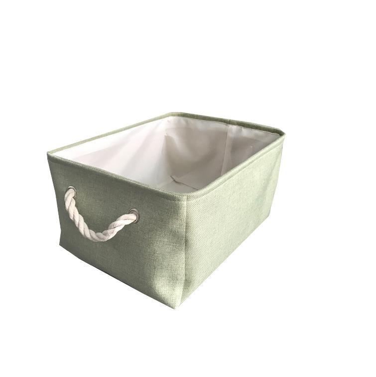 Foldable Children's Toy & Sundry Storage Basket - Washable Fabric Organizer for Living Room Items