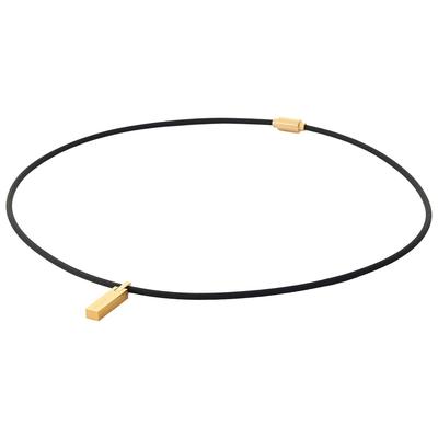RAKUWA Necklace Pendant Gold 47cm Adopts Metal Technology Can Be Used As a Necklace and Bracelet Water-soluble "METAX" Set.
