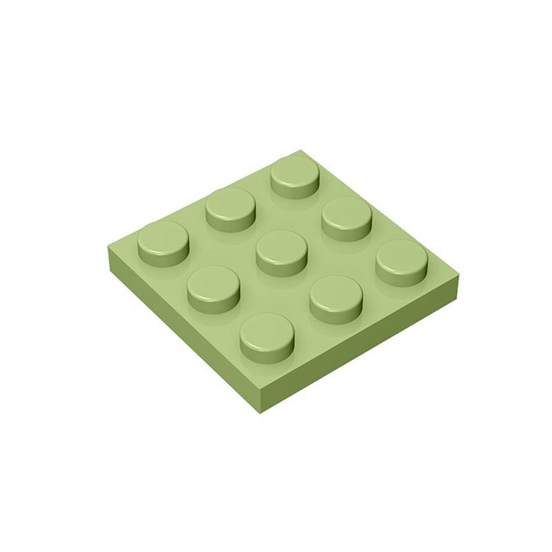 10PCS 11212 PLATE 3x3 Dots Fitting Including MY OWN CREATION Self Locking Blocks Building Blocks Playthings Add-Ons
