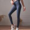 Nude Feeling Butt-Lifting High-Waist Yoga Capris: Breathable, Quick-Dry, Tummy-Control Fitness Pants for Women