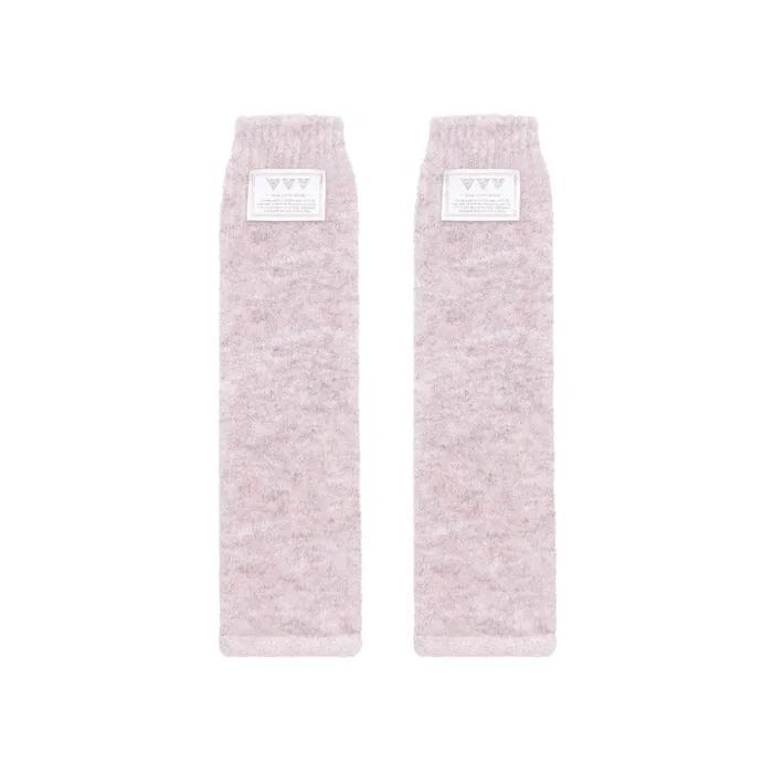 Basic Logo Heathered Leg Warmers _ Lavender