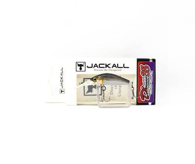 Jackall Diving Chubby Minnow 35 Suspend Lure HL Silver & Black (5626)