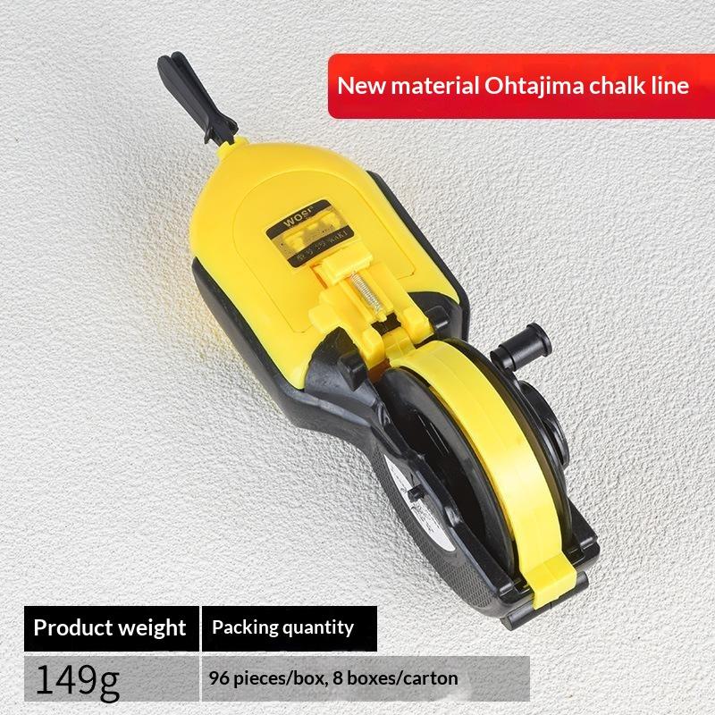 Automatic Rewinding Carpentry Ink Drawing Line Marker Carpenter Tools Wood Scriber Ground Nylon Wire