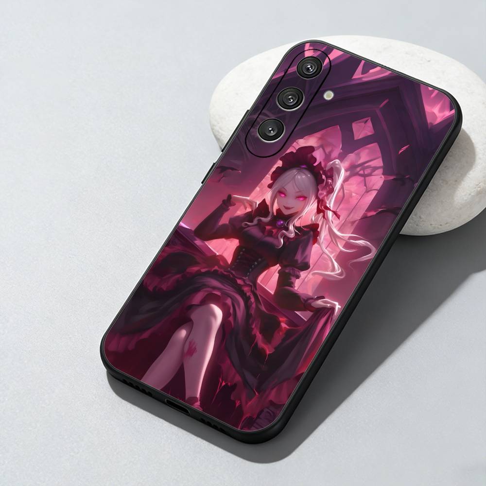 A-ALBEDO From Overlord-S Phone Case For Samsung Galaxy A73,A72,A71,A70,A52,A51 Others Soft Black Cover