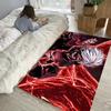 Tokyo Ghoul Floor Mat Soft Thickened Absorbent Non-Slip Bedroom Living Room Door Mat Home Decor Flannel Rugs