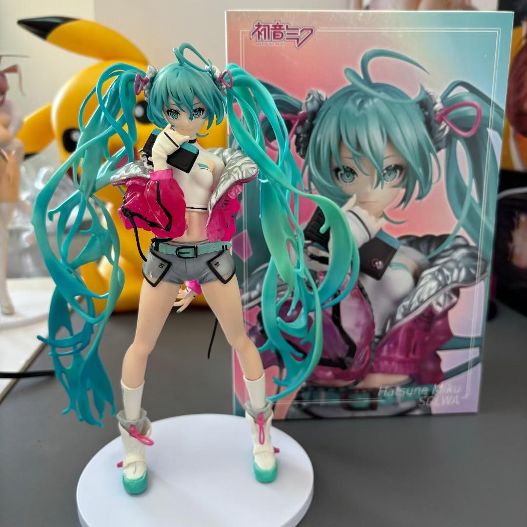 

Hatsune Miku Beautiful Girl Модна співачка Фігурки Модель Іграшки Красива дівчина original box
