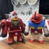 New Middle Age Yuan Zu 78-2 Fz-2 Red And Green Fat Zaku Magnetic Assembly Model Kit Action Figures Desktop Decoration Doll Boy Toy
