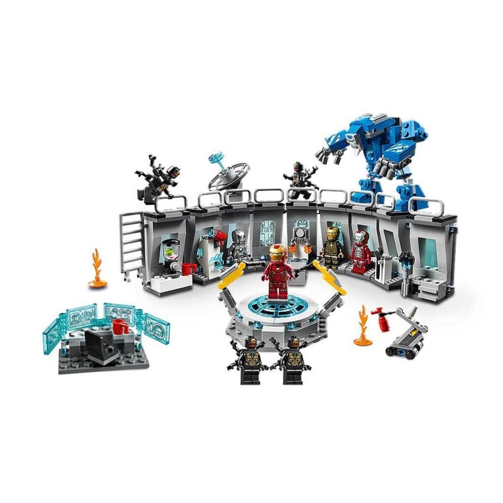 LEGO Super Heroes Iron Man Hall of Armor 76125 Building Blocks Toy for Boys