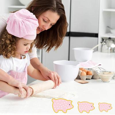 1 Set Ausstechformen Schwein Form DIY Edelstahl süße Gebäck Keks Formen für Party