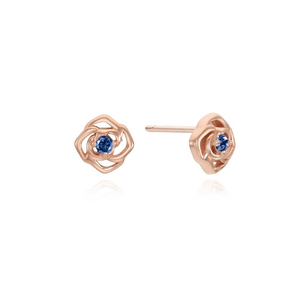 [Exclusive Package][Rosemont] Silver Earrings (September Birthstone) Rc0361