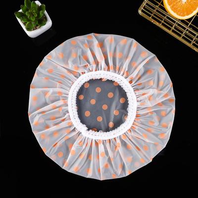 Çift Katmanlı Duş Bonesi Baskılı Duş Bonesi Kadın