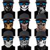 9 Pack Neck Gaiter Skull Motorcycle Face Mask for Men Women Face Cover Mask Head Wrap Balaclava Headwear