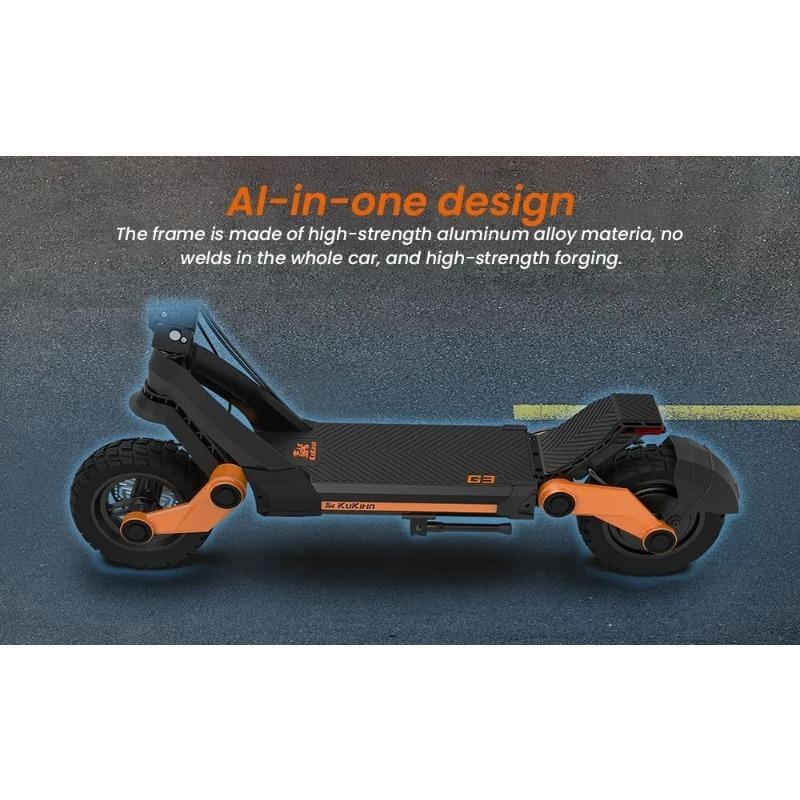 EU Stock Original KuKirin G3 Electric Scooter 1200W Motor 52V 18Ah battery 10.5 Inch Tire Touchable Display 50KM/H E-Scooter
