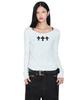 AAKAM Triple Akm Cros2 Long Sleeve (White)