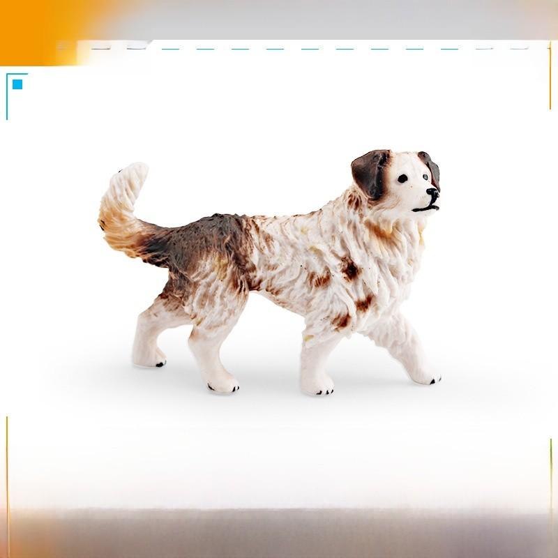 Golden Retriever Pvc Figure For Children Decorative Animal Miniature Gift