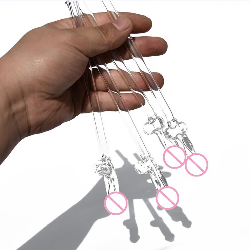 Zabawny kształt szklanej słomki Kreatywne słomki ze szkła o wysokiej zawartości kwasu borowego Odporne na ciepło, wielokrotnego użytku, przybory kuchenne, artykuły imprezowe