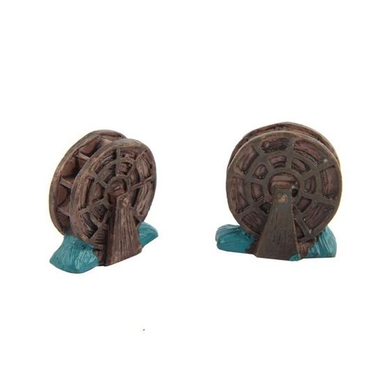 

2 шт. водяное колесо микро пейзаж бонсай суккулентные растения аквариум DIY Декор