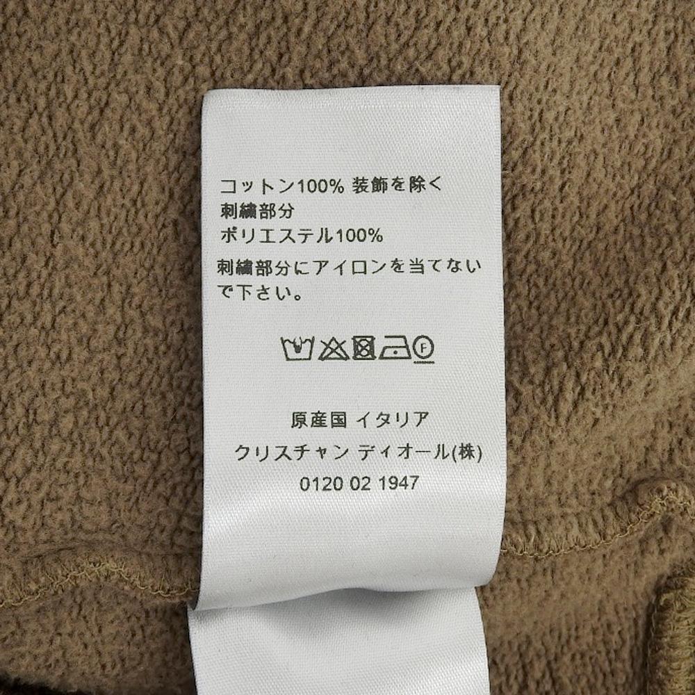 DIOR Cotton Paint Sweat Top Men's Brown L 283J679A0531 22AW tops L BrownUsed