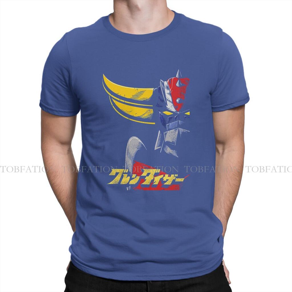 Grendizer Ufo Robot Goldrake Unisex T Shirt Cotton Graphic Crewneck Tee Shirt Harajuku Clothing