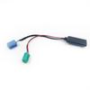 Biurlink Car Radio Green Blue Mini ISO 6Pin 8Pin Connector Bluetooth 5.0 Aux Cable Adapter for Renault Radio Updatelist Radio Accessories 4