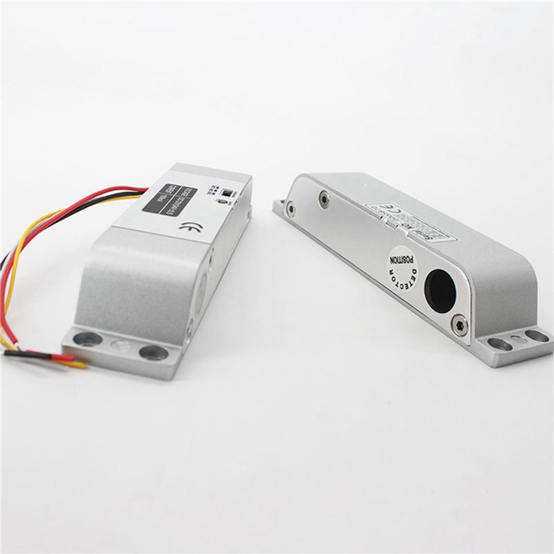 ABGR-2X Electric Drop Bolt Lock 4 Wires DC12V Electronic Mortise Locks Wooden Door Lock Lron Door Lock