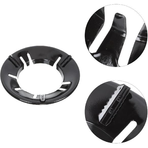 Zerodeko Gas Wok Ring Stove Burner Covers Kitchen Gas Stove Holder Rack: Burner Grate Pot Pan Support Bracket Wok Support Ring Gas Range Burner Gas