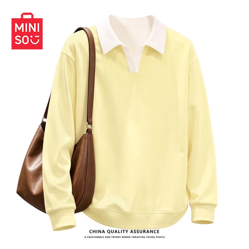 Women's Loose Fit POLO Collar Pullover Sweatshirt