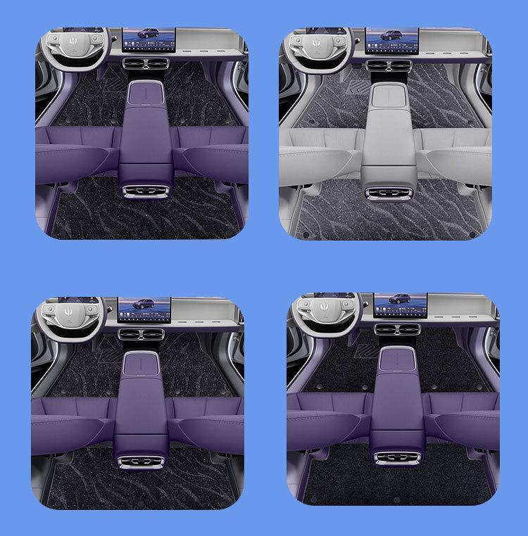 Leapmotor B01 Floor Mats: All-Inclusive Car Interior Protection, Eco-Friendly, Odorless Leather, One-Year Warranty