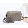 Niche Design Women's Bag Cowhide New Shoulder Crossbody Leather Women's Square Bag Handbag Soft Leather 100 Simple