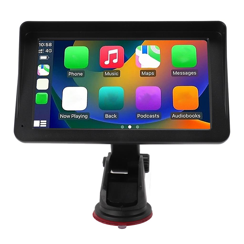 Tragbares Autoradio 7 Zoll HD Doppel-DIN Touchscreen Automatischer Multimedia-Player mit Mirror Link