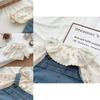 Baby Girl Spring Fall Denim Overalls Set With Cotton Fabric For Toddler Girls