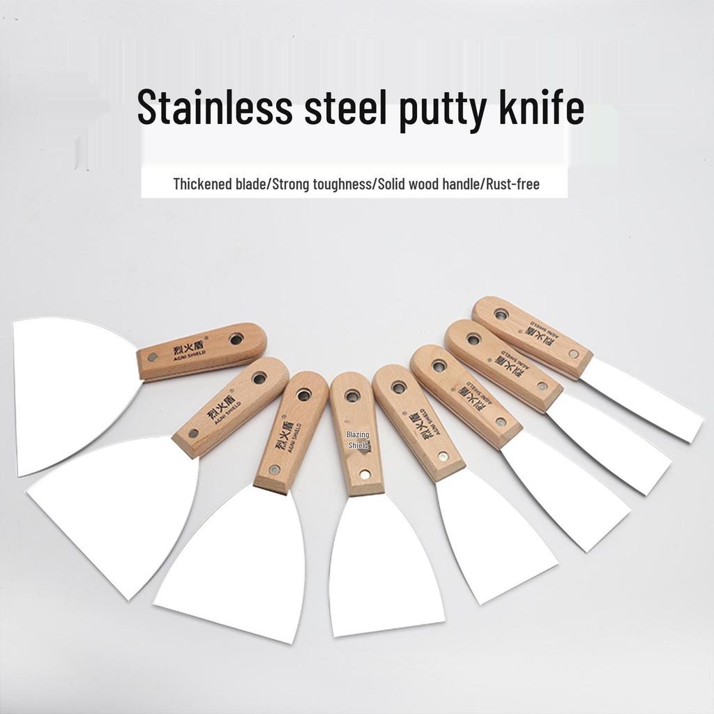 Putty Scraper and Spatula Tool for Wall Grout and Paint