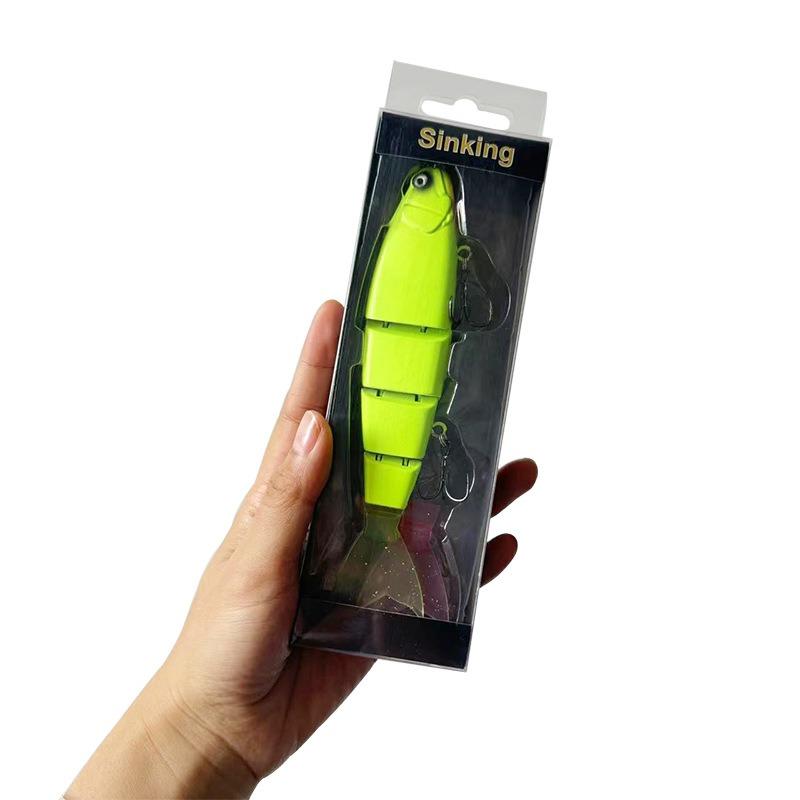 180mm Balam Fishing Lure Big Pike Catfish Eigging Jointed Bait Freshwater Fishing Hard Lure