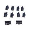 BCF5077 10 Pieces Roof Drip Rail Moulding Clamp for BMW 5 Series E34 7 Series E32 E38 51131924953